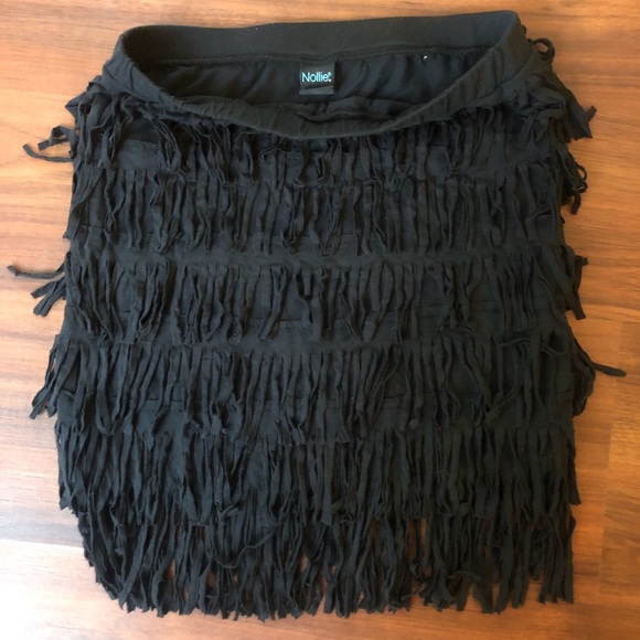 fringe body con skirt - Picture 4 of 4